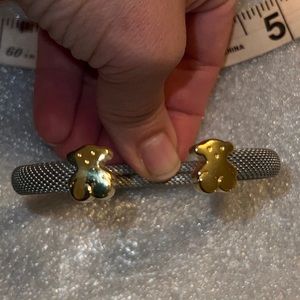 Authentic tous gold mesh sweet doll bracelet